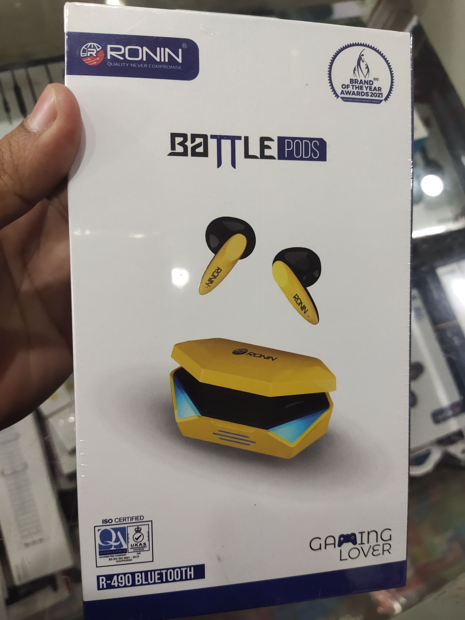 Ronin R-490 Battle Pods: The Ultimate Gaming Earbuds for Serious Gamers Ronin R-490 Battle Pods: The Ultimate Gaming Earbuds for Serious Gamers